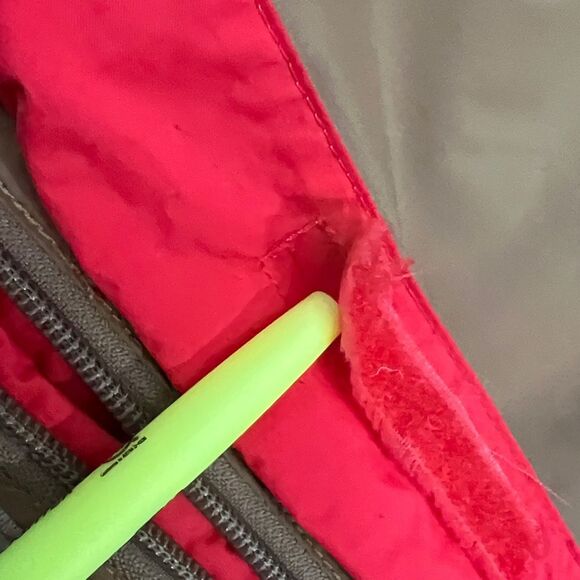 🔥🔥 THE NORTH FACE HyVENT Jacket Hooded Men’s Sz Large - Tan & Reddish Orange - Picture 15 of 16